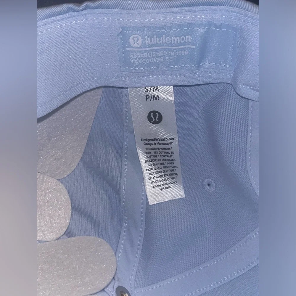 🍋 NWT Lululemon Unisex Classic Ball Cap Wordmark - Windmill/Kayak Blue - Sz S/M